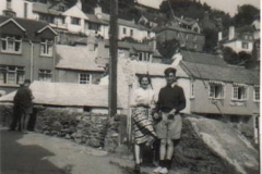 Cornwall 1953 with Aunt Hilda