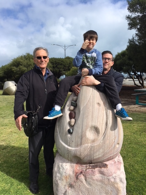 Ken with Emma and Chris