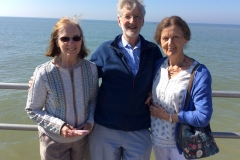 Margaret,Nelson and Ruth at Minnis Bay