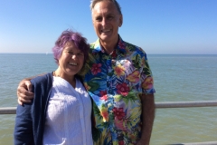 Anne and Ken at Minnis Bay
